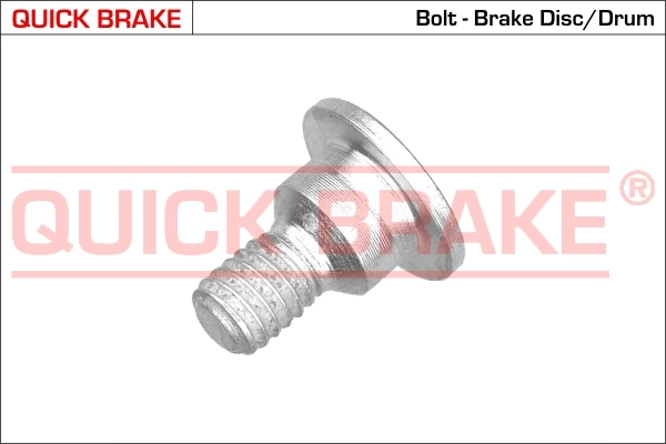 Bolt, brake disc